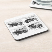 Onderzetters voor Vintage-auto's (Linkerzijde)