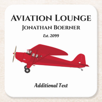 Onderzetters voor vliegtuiglounge