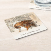Onderzetters voor wintertigers (Schuin)
