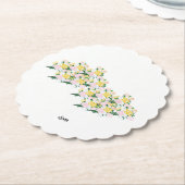 onderzetters: Winden van de lentebloemen Kartonnen Onderzetters (Gekanteld)