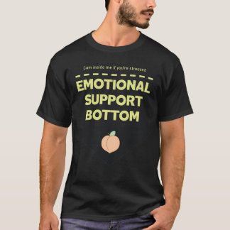 Onderzijde voor emotionele support t-shirt