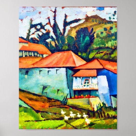 Onderzoek A van Amadeo de Souza-Cardoso Poster (Voorkant)