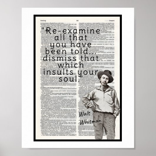 "Onderzoek alles wat je verteld is... Poster (Voorkant)