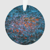 Onderzoek bij Waterverf - Oranje Ornament (voorkant)