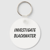 Onderzoek Blackwater Sleutelhanger (Voorkant)