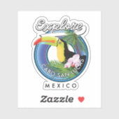 onderzoek cabo san lucas mexico patch sticker (Vel)