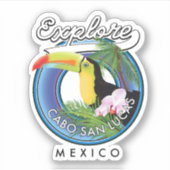onderzoek cabo san lucas mexico patch sticker (Voorkant)