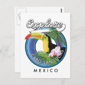 onderzoek cabo san lucas mexico - reispatch briefkaart (Voorkant / Achterkant)