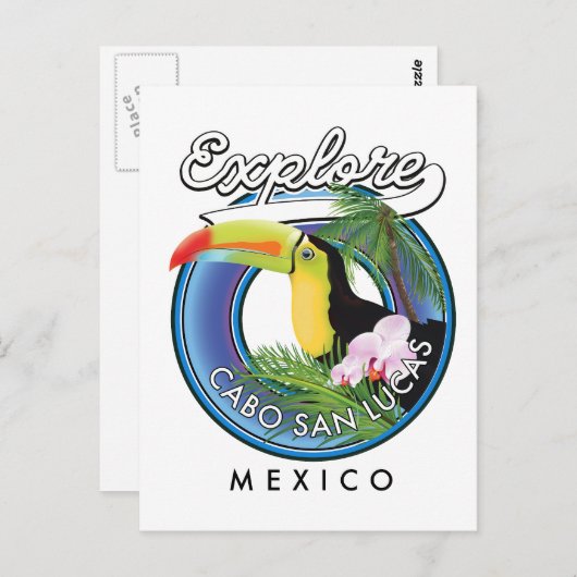 onderzoek cabo san lucas mexico - reispatch briefkaart (Voorkant / Achterkant)