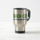 Onderzoek = Cure Travel Mug Reisbeker (Voorkant rechts)
