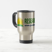 Onderzoek = Cure Travel Mug Reisbeker (Voorkant links)