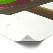 Onderzoek de Wetlands van Congo Poster (Hoek)