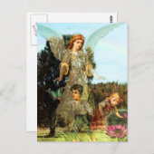 Onderzoek - Een Guardian Angel Watches Briefkaart (Voorkant / Achterkant)