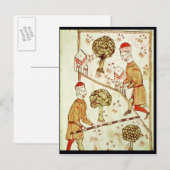 Onderzoek en afbakening van de grond briefkaart (Voorkant / Achterkant)