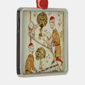 Onderzoek en afbakening van de grond metalen ornament (Rechts)