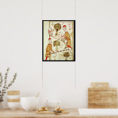 Onderzoek en afbakening van de grond poster (Keuken)