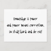 Onderzoek hard briefkaart (Voorkant)