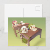 Onderzoek hard briefkaart (Voorkant / Achterkant)