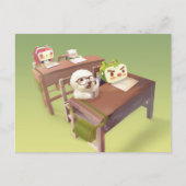 Onderzoek hard briefkaart (Voorkant)