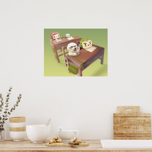 Onderzoek hard poster (Keuken)