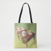 Onderzoek hard tote bag (Voorkant)