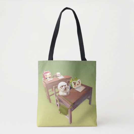 Onderzoek hard tote bag (Voorkant)