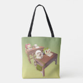 Onderzoek hard tote bag (Achterkant)