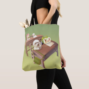 Onderzoek hard tote bag