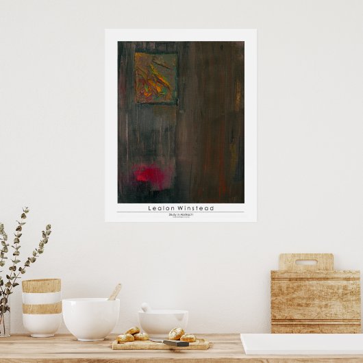 Onderzoek in Abstract I Poster (Keuken)