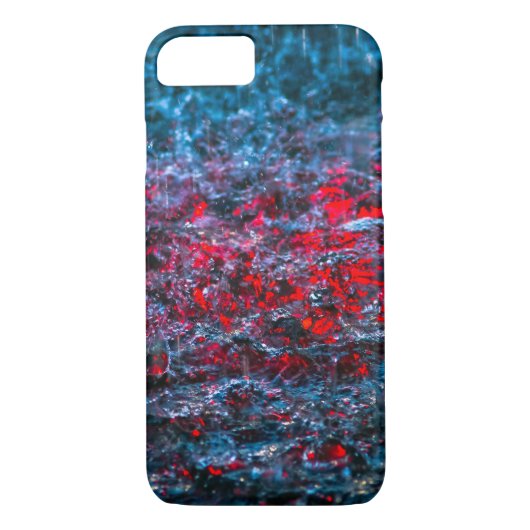 Onderzoek in Waterverf - rood Case-Mate iPhone Case (Achterkant)