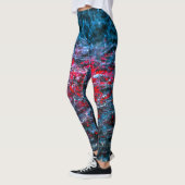 Onderzoek in Waterverf - rood Leggings (Links)