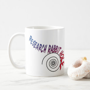 Onderzoek konijnengat koffiemok