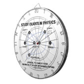 Onderzoek kwantumfysica die je kunt doen dartbord (Voorkant Rechts)