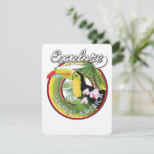 Onderzoek Midden-Amerika logo. (Staand voorkant)