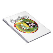 Onderzoek Midden-Amerika logo. Notitieboek (Rechterzijde)