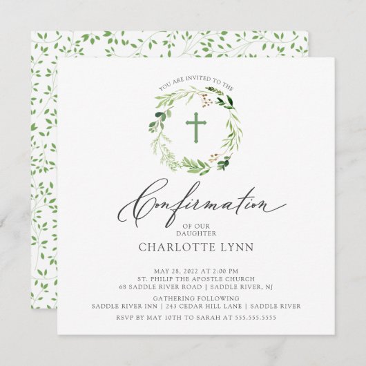 Onderzoek naar botanische lederen bevestiging kaart (Voorkant / Achterkant)