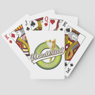 onderzoek naar brazilië wonderbaar poster van een pokerkaarten