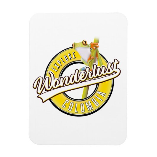 onderzoek naar Colombia wonderlust Magneet (Verticaal)