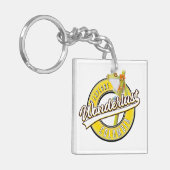 onderzoek naar Colombia wonderlust Sleutelhanger (Voorkant Links)