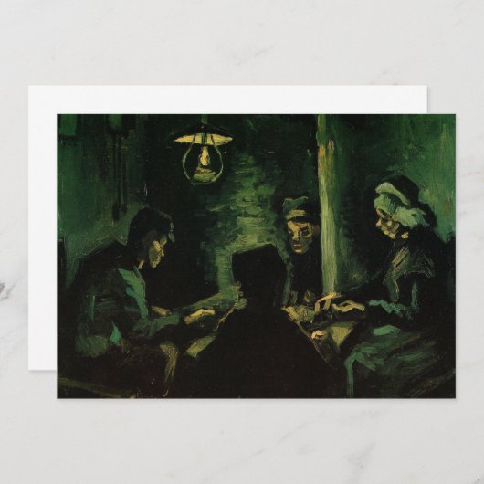 Onderzoek naar de aardappel-eters door Vincent van (Voorkant / Achterkant)