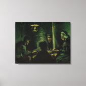 Onderzoek naar de aardappel-eters door Vincent van Canvas Afdruk (Voorkant)