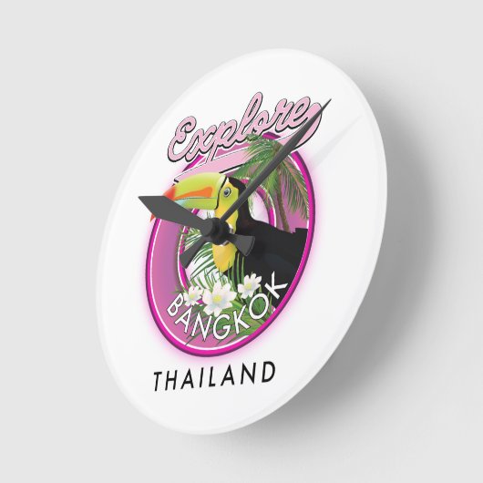 onderzoek naar de logo van Bangkok indonesië Ronde Klok (Hoek)