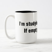 Onderzoek naar de LSAT-Mok Tweekleurige Koffiemok (Links)