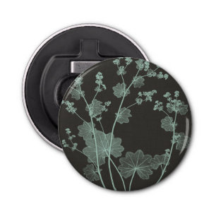 Onderzoek naar de Natuur van mint en houtskool I Button Flesopener