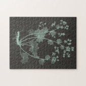 Onderzoek naar de Natuur van mint en houtskool I Legpuzzel (Horizontaal)