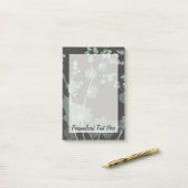 Onderzoek naar de Natuur van mint en houtskool I Post-it® Notes (Op bureau)