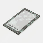 Onderzoek naar de Natuur van mint en houtskool I Post-it® Notes (Schuin)