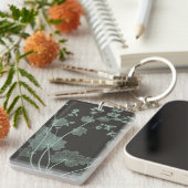 Onderzoek naar de Natuur van mint en houtskool I Sleutelhanger (Voorkant Rechts)