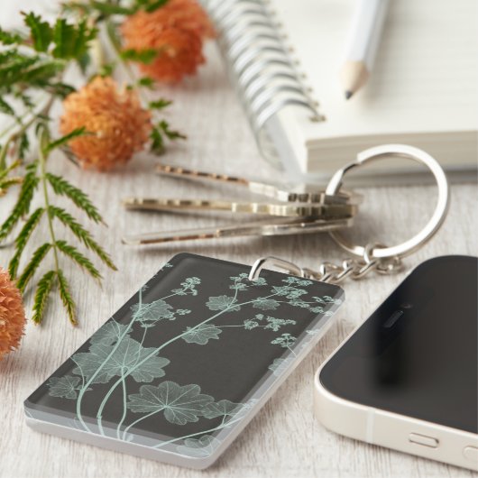 Onderzoek naar de Natuur van mint en houtskool I Sleutelhanger (Voorkant Rechts)