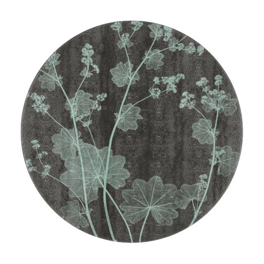 Onderzoek naar de Natuur van mint en houtskool I Snijplank (Voorkant)